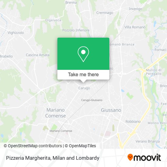 Pizzeria Margherita map