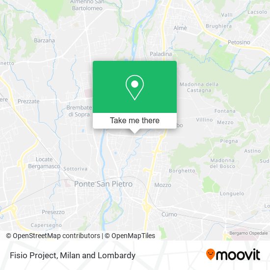 Fisio Project map