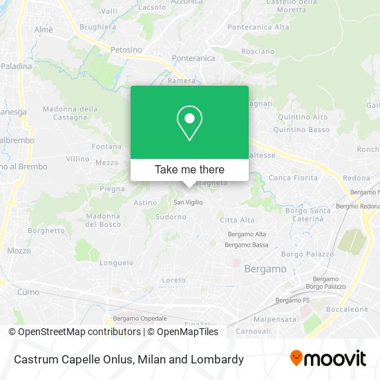 Castrum Capelle Onlus map