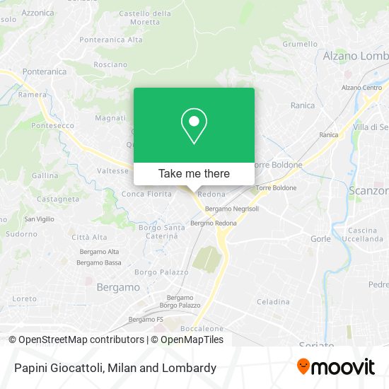 Papini Giocattoli map