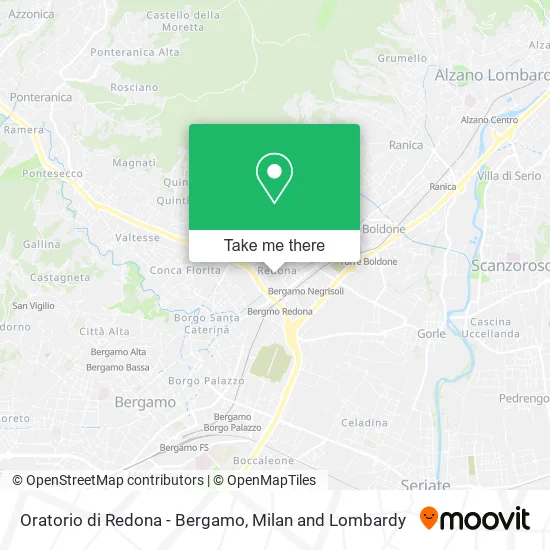 Oratorio di Redona - Bergamo map