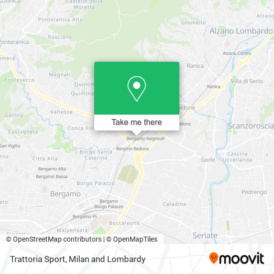 Trattoria Sport map