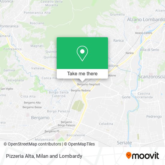 Pizzerìa Alta map