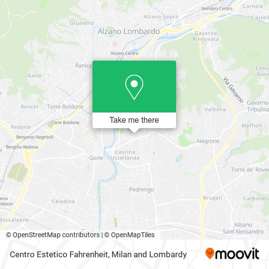 Centro Estetico Fahrenheit map