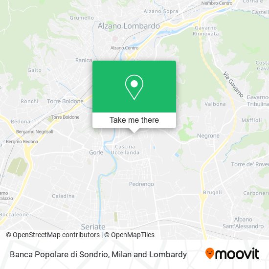 Banca Popolare di Sondrio map