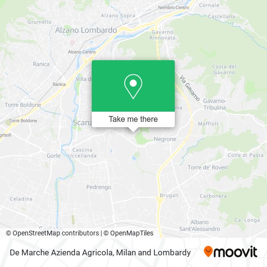De Marche Azienda Agricola map