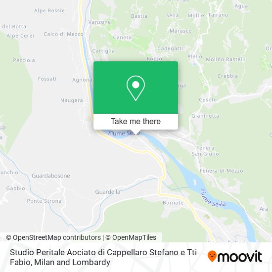 Studio Peritale Aociato di Cappellaro Stefano e Tti Fabio map