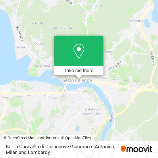 Bar la Caravella di Diciannove Giacomo e Antonino map