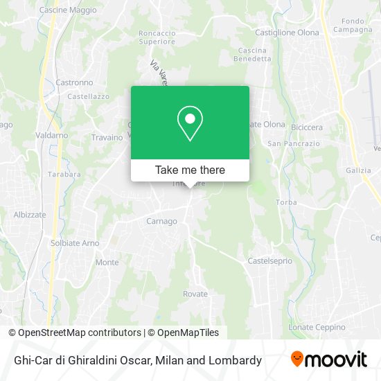 Ghi-Car di Ghiraldini Oscar map