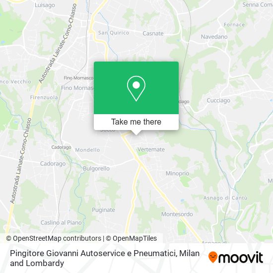 Pingitore Giovanni Autoservice e Pneumatici map