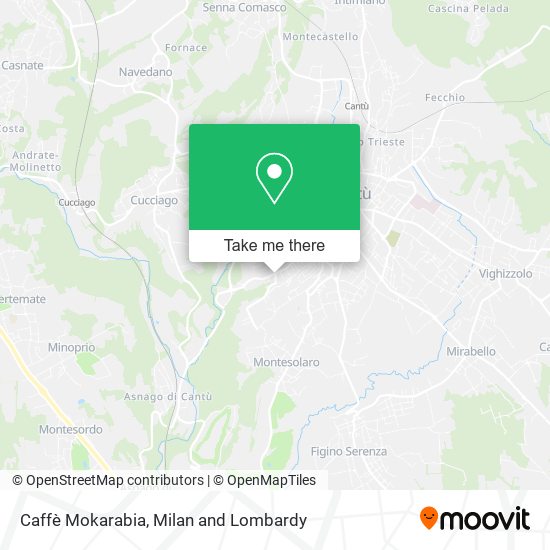Caffè Mokarabia map