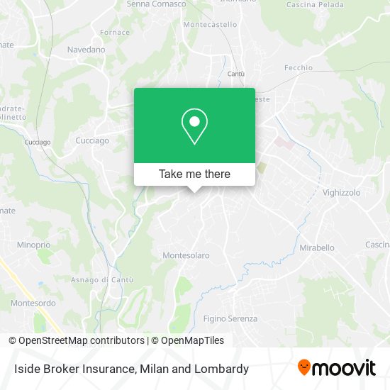 Iside Broker Insurance map