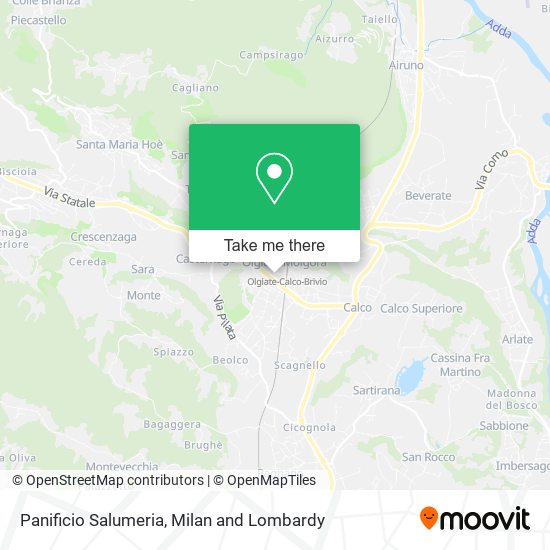 Panificio Salumeria map