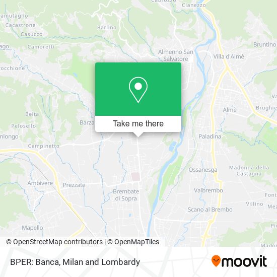 BPER: Banca map