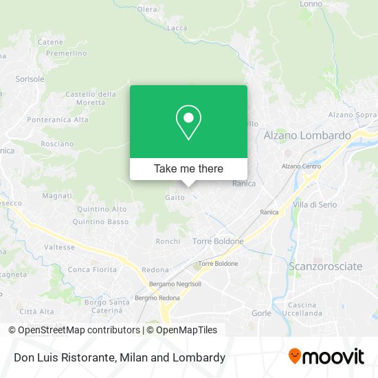 Don Luis Ristorante map