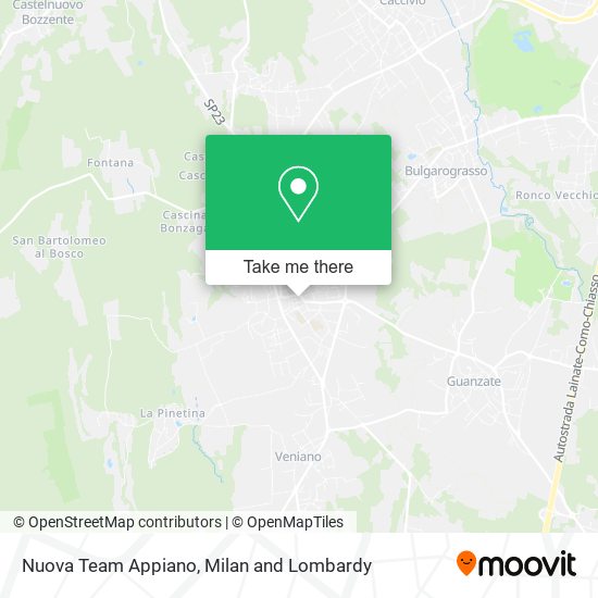 Nuova Team Appiano map