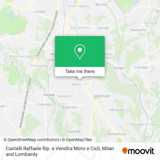 Castelli Raffaele Rip. e Vendita Moto e Cicli map