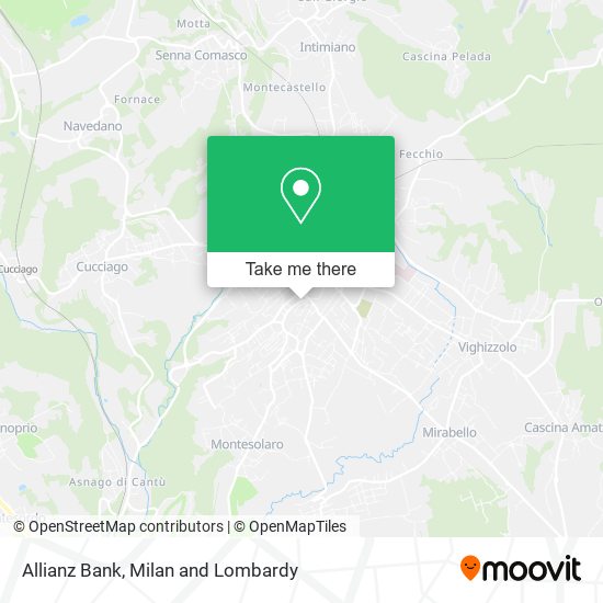 Allianz Bank map