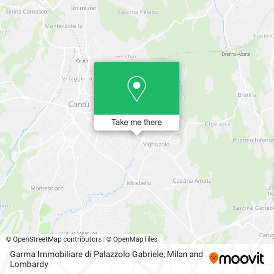 Garma Immobiliare di Palazzolo Gabriele map