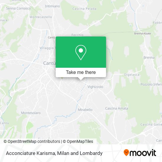 Acconciature Karisma map