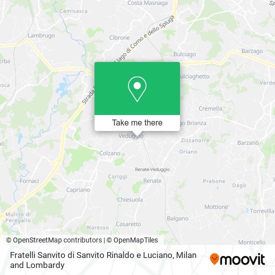 Fratelli Sanvito di Sanvito Rinaldo e Luciano map