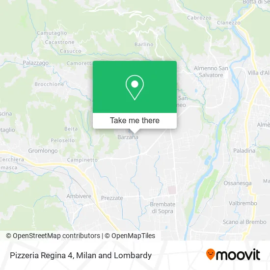 Pizzeria Regina 4 map