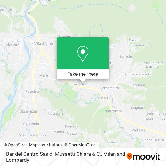 Bar del Centro Sas di Mussetti Chiara & C. map