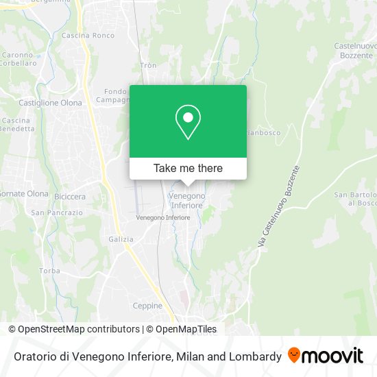 Oratorio di Venegono Inferiore map