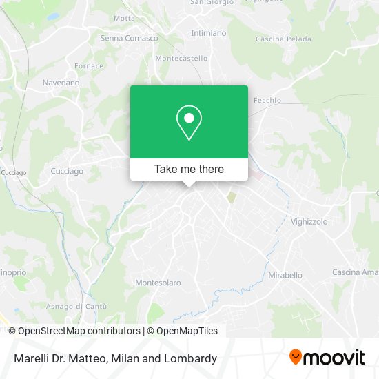 Marelli Dr. Matteo map