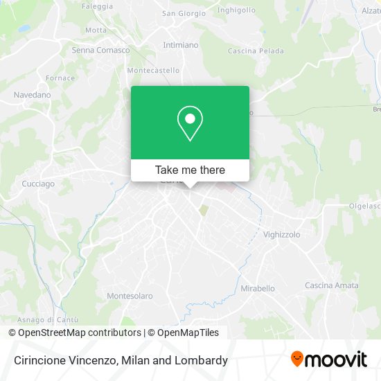 Cirincione Vincenzo map