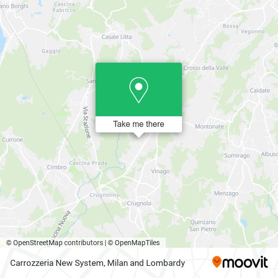 Carrozzeria New System map