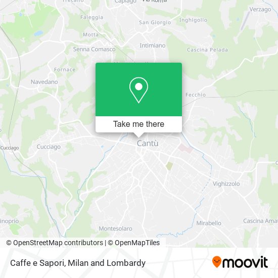 Caffe e Sapori map
