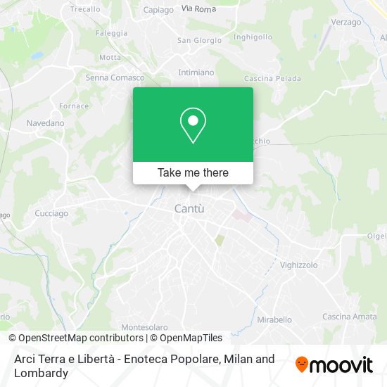 Arci Terra e Libertà - Enoteca Popolare map