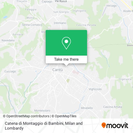 Catena di Montaggio di Bambini map