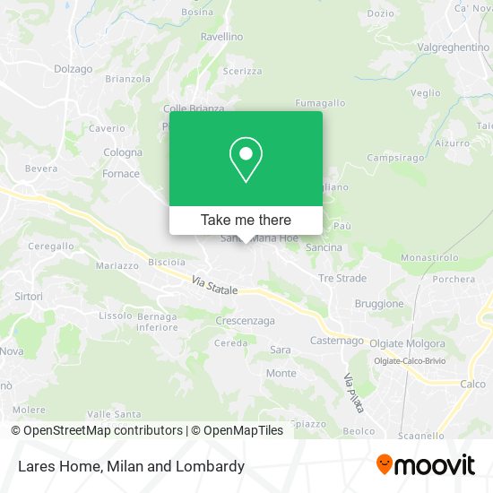 Lares Home map