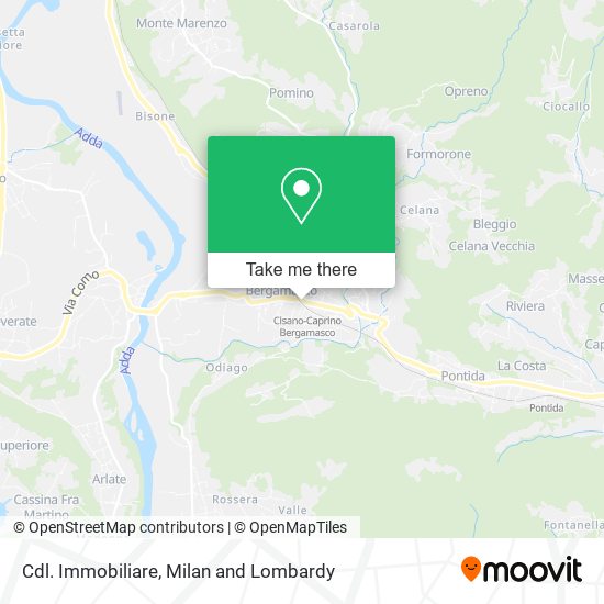 Cdl. Immobiliare map