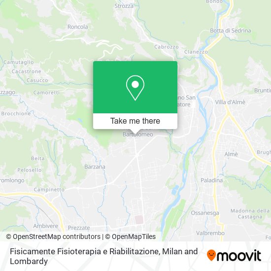 Fisicamente Fisioterapia e Riabilitazione map