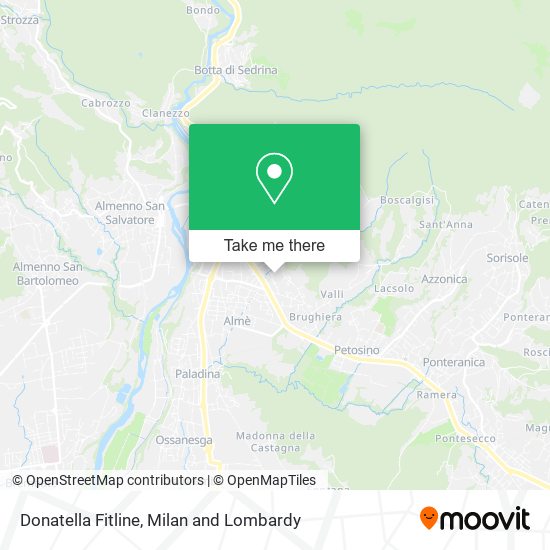 Donatella Fitline map