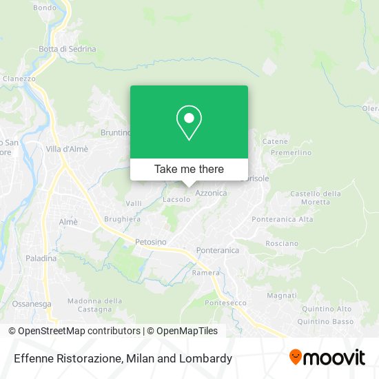 Effenne Ristorazione map