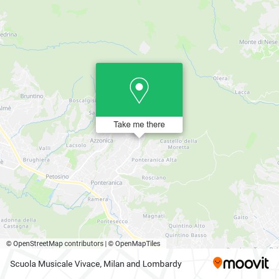 Scuola Musicale Vivace map