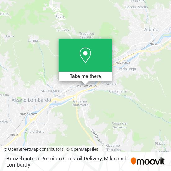 Boozebusters Premium Cocktail Delivery map