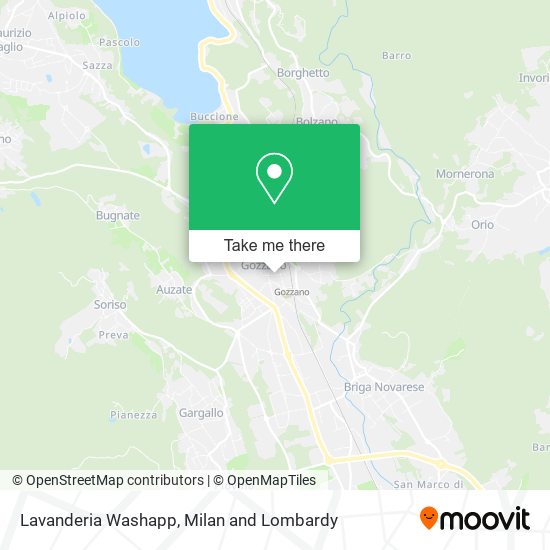 Lavanderia Washapp map