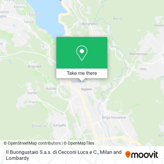 Il Buongustaio S.a.s. di Cecconi Luca e C. map