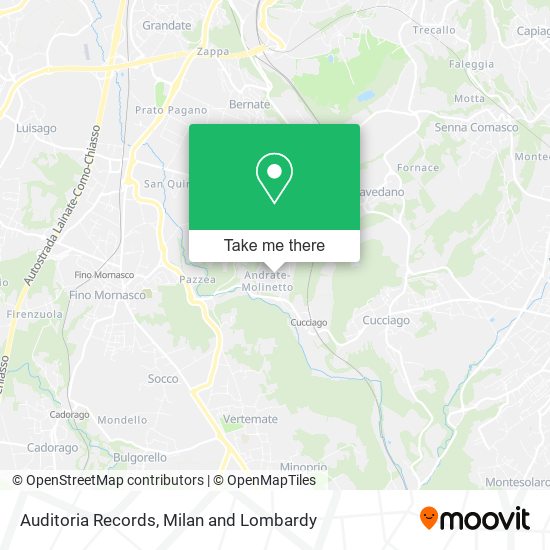 Auditoria Records map