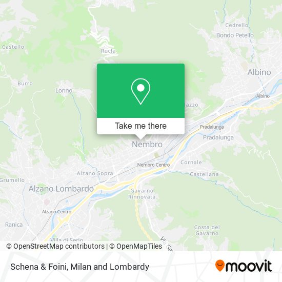 Schena & Foini map