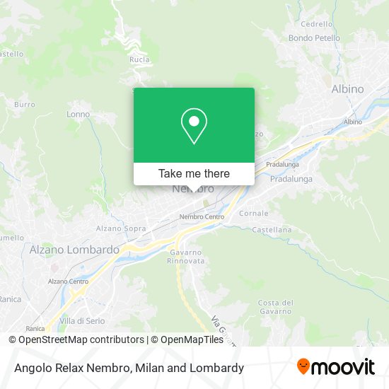 Angolo Relax Nembro map