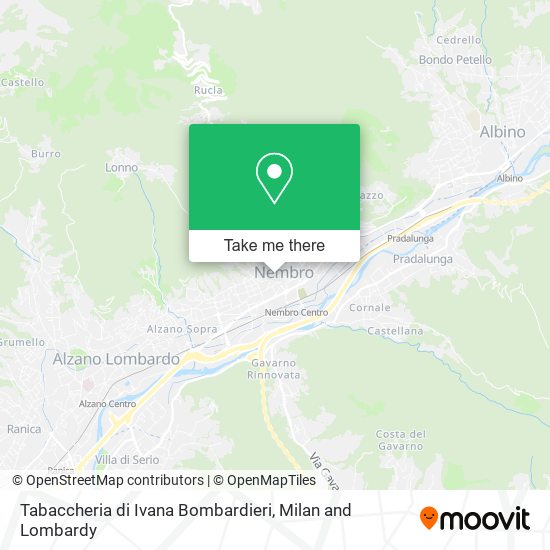 Tabaccheria di Ivana Bombardieri map