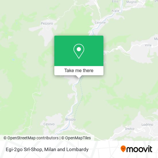 Egi-2go Srl-Shop map