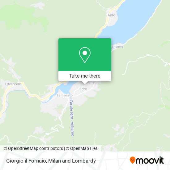 Giorgio il Fornaio map