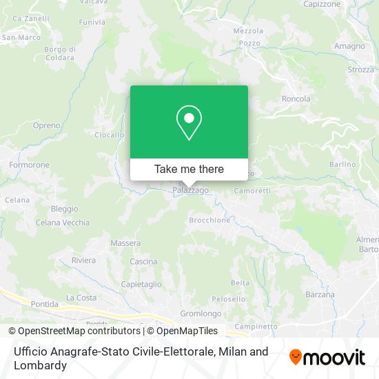 Ufficio Anagrafe-Stato Civile-Elettorale map